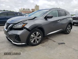 2022 Nissan Murano SV z VIN 5N1AZ2BJ1NC127286, wystawiony jako Copart lot #56514805 z przebiegiem 70 159 mil mil oraz Szkoda całkowita • Salvage title. Historia ofert i sprzedaży dostępna na DreamBid. Obrazek 1.