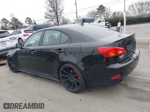 2008 Lexus IS 250 with VIN JTHBK262585065818, listed as a IAAI auction lot 41345570 with 110,362 mi miles. Bid and sale history available at carsss.com. Image 3.