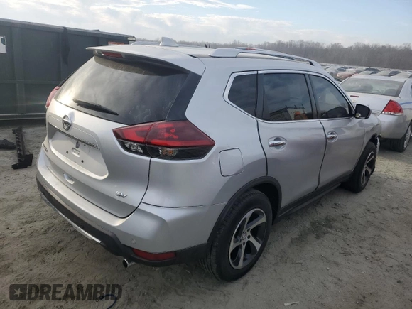 2019 Nissan Rogue SV with VIN KNMAT2MT8KP528665, listed as a Copart auction lot 47090495 with 114,888 mi miles and Salvage Title. Bid and sale history available at carsss.com. Image 3.