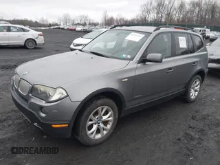 2009 BMW X3 xDrive30i with VIN WBXPC93439WJ27511, listed as a IAAI auction lot 41971762 with 112,766 mi miles. Bid and sale history available at carsss.com. Image 2.