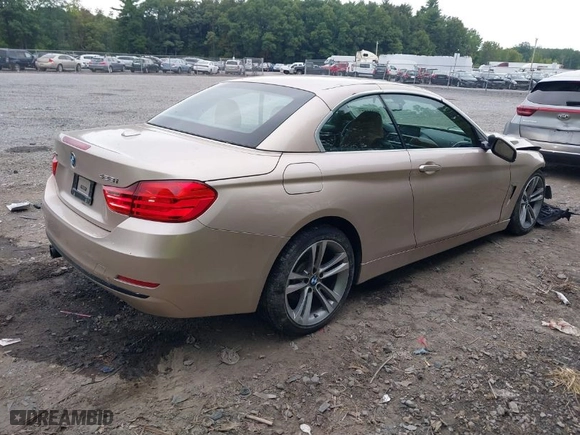 2016 BMW 4 Series 428i xDrive with VIN WBA3T1C58GP822626, listed as a IAAI auction lot 40211587 with 82,285 mi miles. Bid and sale history available at carsss.com. Image 4.