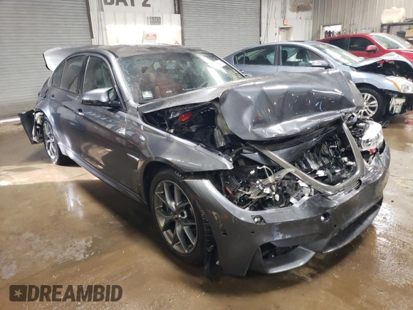 2016 BMW M3 with VIN WBS8M9C58G5D31002, listed as a Copart auction lot 43856904 with 55,300 mi miles. Bid and sale history available at carsss.com. Image 4.