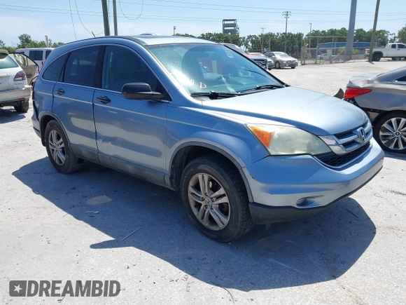 2010 Honda CR-V EX with VIN 5J6RE3H50AL006031, listed as a IAAI auction lot 42104423 with 209,418 mi miles and . Bid and sale history available at carsss.com. Image 1.