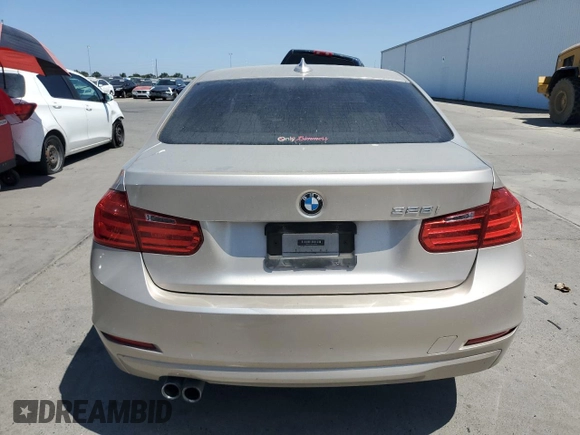2013 BMW 3 Series 328i with VIN WBA3A5C5XDF603603, listed as a Copart auction lot 62201485 with 153,312 mi miles and Salvage title. Bid and sale history available at DreamBid. Image 6.
