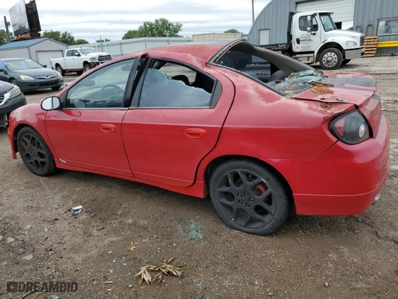2005 Dodge Neon SRT-4 with VIN 1B3ES66S05D283514, listed as a Copart auction lot 59976914 with 117,750 mi miles and Salvage Title. Bid and sale history available at carsss.com. Image 2.