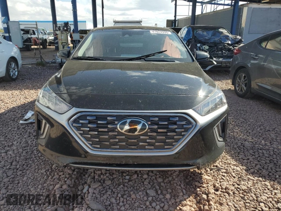 2020 Hyundai Ioniq Limited with VIN KMHC05LC2LU240451, listed as a Copart auction lot 47824335 with 89,633 mi miles and Salvage Title. Bid and sale history available at DreamBid. Image 5.