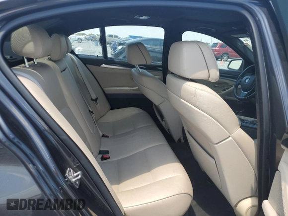 2012 BMW 5 Series 550i with VIN WBAFR9C58CDV59205, listed as a Copart auction lot 53656755 with 122,445 mi miles and Salvage Title. Bid and sale history available at carsss.com. Image 10.