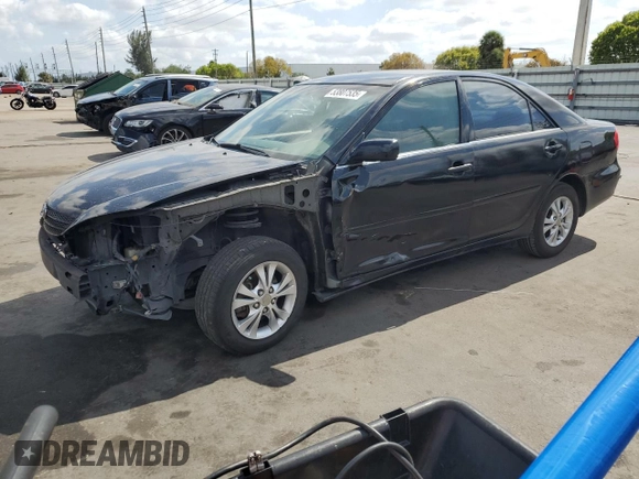 2004 Toyota Camry LE with VIN 4T1BF32K74U071049, listed as a Copart auction lot 53807535 with 151,805 mi miles and Salvage Title. Bid and sale history available at carsss.com. Image 1.