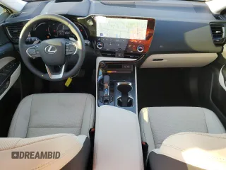 2025 Lexus NX with VIN JTJHGCEZ5S2023396, listed as a Copart auction lot 45227845 with 9,898 mi miles and Salvage Title. Bid and sale history available at carsss.com. Image 8.