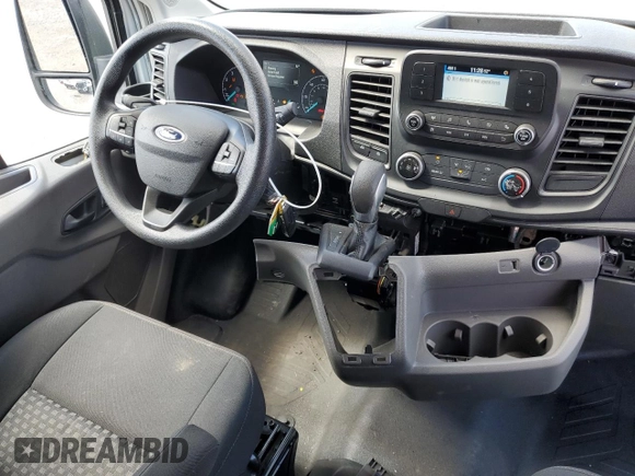 2023 Ford Transit Cargo with VIN 1FTBR1Y84PKA51644, listed as a Copart auction lot 54068155 with 12,978 mi miles and Clean Title. Bid and sale history available at DreamBid. Image 8.