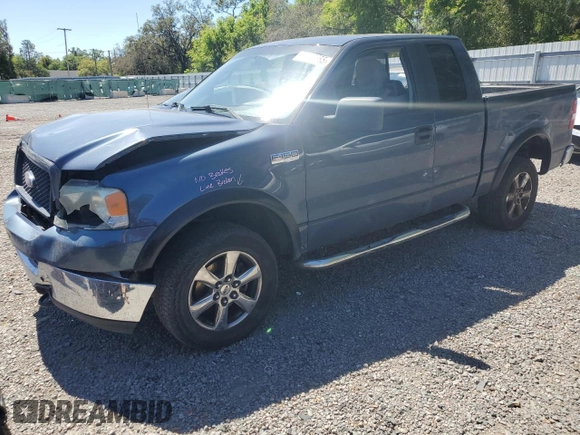 2005 Ford F-150 STX with VIN 1FTRX14W15KC67215, listed as a Copart auction lot 49479865 with 188,718 mi miles and Salvage Title. Bid and sale history available at carsss.com. Image 1.