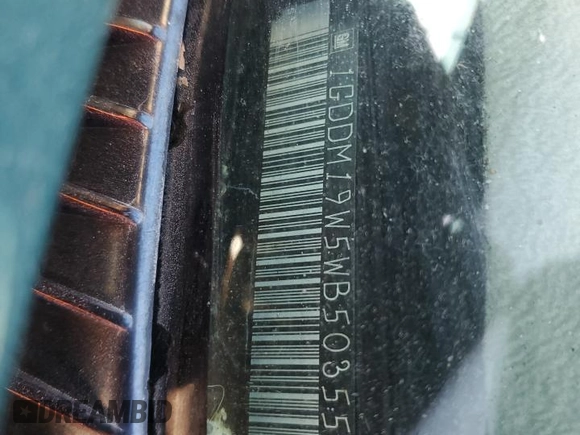 1998 GMC Safari z VIN 1GDDM19W5WB503552, wystawiony jako Copart lot #88247495 z przebiegiem 267 494 mil mil oraz Szkoda całkowita • Salvage title. Historia ofert i sprzedaży dostępna na DreamBid. Obrazek 13.