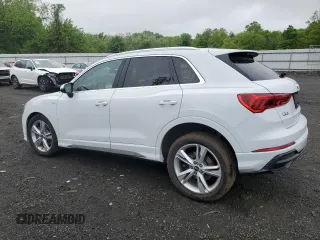 2021 Audi Q3 S line Premium with VIN WA1DECF36M1025713, listed as a Copart auction lot 55221215 with Not provided miles and Salvage title. Bid and sale history available at DreamBid. Image 2.