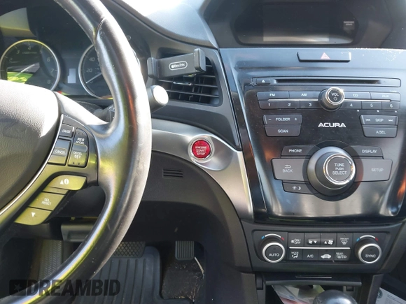2016 Acura ILX with VIN 19UDE2F33GA013024, listed as a IAAI auction lot 41589083 with 109,360 mi miles. Bid and sale history available at carsss.com. Image 6.