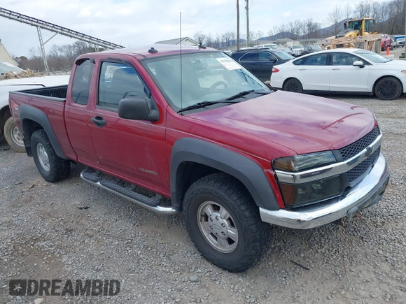2004 Chevrolet Colorado LS Z71 with VIN 1GCDT196648208008, listed as a IAAI auction lot 41378024 with 235,799 mi miles. Bid and sale history available at carsss.com. Image 1.