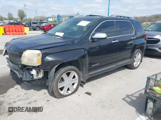 2011 GMC Terrain SLT-2 with VIN 2CTFLXE55B6400343, listed as a IAAI auction lot 41917669 with 202,865 mi miles. Bid and sale history available at carsss.com. Image 2.