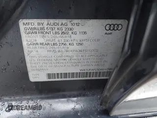 2013 Audi allroad Premium Plus with VIN WA1UFAFL5DA147464, listed as a IAAI auction lot 41700817 with 112,772 mi miles. Bid and sale history available at carsss.com. Image 9.