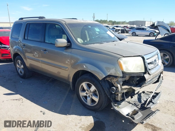 2010 Honda Pilot EX-L z VIN 5FNYF4H56AB001911, wystawiony jako IAAI lot #41806101 z przebiegiem 188 949 mil mil oraz . Historia ofert i sprzedaży dostępna na DreamBid. Obrazek 1.