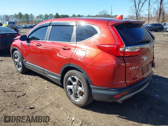 2018 Honda CR-V EX with VIN 2HKRW2H57JH604764, listed as a IAAI auction lot 41935099 with 156,459 mi miles and . Bid and sale history available at DreamBid. Image 3.