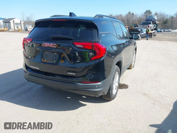 2018 GMC Terrain SLE Diesel with VIN 3GKALUEU2JL251268, listed as a IAAI auction lot 41668279 with 103,143 mi miles and . Bid and sale history available at carsss.com. Image 4.