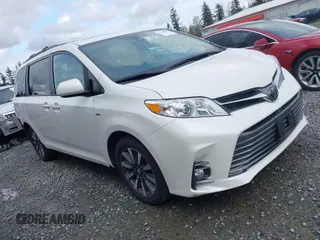 2019 Toyota Sienna XLE with VIN 5TDDZ3DC9KS222775, listed as a IAAI auction lot 41939068 with 52,780 mi miles and . Bid and sale history available at DreamBid. Image 1.