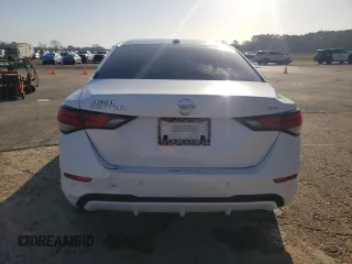 2022 Nissan Sentra SV with VIN 3N1AB8CV9NY211024, listed as a Copart auction lot 48975375 with 53,744 mi miles and Salvage Title. Bid and sale history available at carsss.com. Image 6.