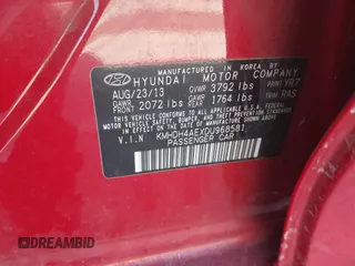 2013 Hyundai Elantra GLS с VIN KMHDH4AEXDU968581, выставлен на аукционе IAAI как лот 41979078 с пробегом 88 063 миль миль и . История ставок и продаж доступна на DreamBid. Изображение 9.