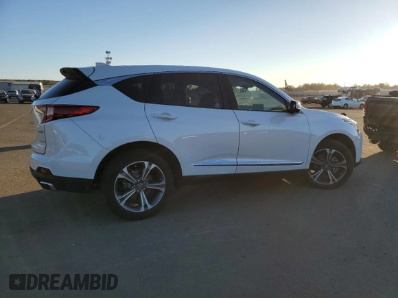 2023 Acura RDX w/Advance Package with VIN 5J8TC2H7XPL017822, listed as a Copart auction lot 41571114 with 2,274 mi miles. Bid and sale history available at carsss.com. Image 3.