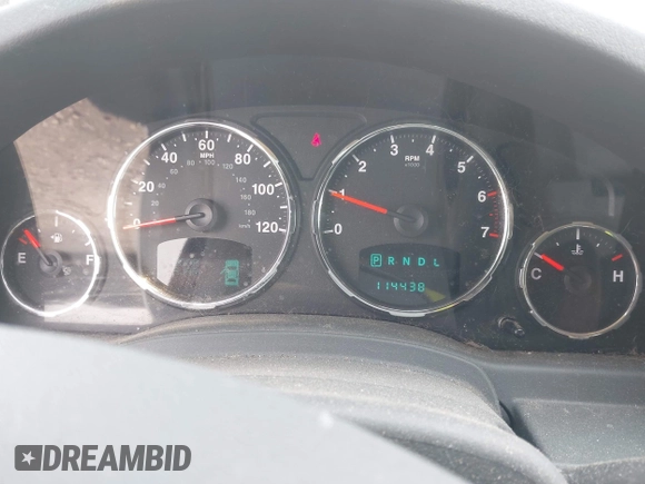 2008 Jeep Liberty Limited z VIN 1J8GN58K48W160791, wystawiony jako IAAI lot #42391206 z przebiegiem 114 438 mil mil oraz . Historia ofert i sprzedaży dostępna na DreamBid. Obrazek 7.