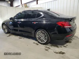2021 Genesis G70 2.0T with VIN KMTG64LA7MU072306, listed as a Copart auction lot 46165345 with 78,452 mi miles and Clean title. Bid and sale history available at DreamBid. Image 2.