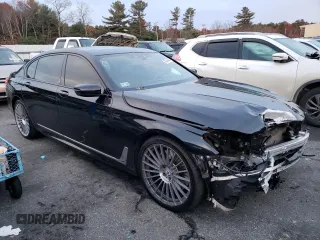 2017 BMW 7 Series ALPINA B7 xDrive with VIN WBA7F2C52HG543785, listed as a Copart auction lot 74474053 with 46,658 mi miles. Bid and sale history available at carsss.com. Image 4.