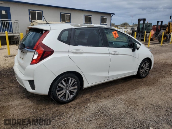 2015 Honda Fit EX-L with VIN 3HGGK5H80FM717893, listed as a Copart auction lot 58069985 with 140,926 mi miles and Clean title. Bid and sale history available at DreamBid. Image 3.