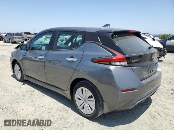 2024 Nissan LEAF S with VIN 1N4AZ1BV2RC551010, listed as a Copart auction lot 59508015 with 18,674 mi miles and Salvage title. Bid and sale history available at DreamBid. Image 2.