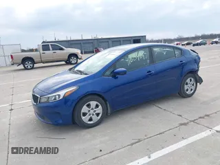 2017 Kia Forte LX with VIN 3KPFK4A79HE124164, listed as a IAAI auction lot 41684647 with 134,058 mi miles and . Bid and sale history available at carsss.com. Image 18.