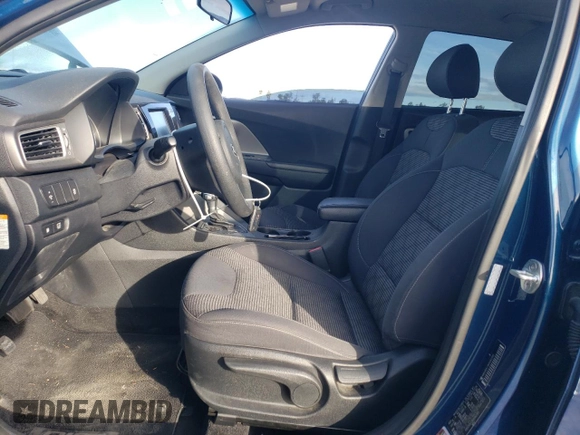 2017 Kia Niro LX with VIN KNDCB3LC9H5062395, listed as a Copart auction lot 51184255 with 128,700 mi miles and Salvage Title. Bid and sale history available at carsss.com. Image 7.
