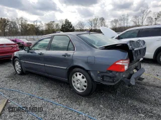 2004 Acura RL w/Navigation System with VIN JH4KA96604C007250, listed as a Copart auction lot 49997655 with 236,342 mi miles and Salvage Title. Bid and sale history available at DreamBid. Image 2.