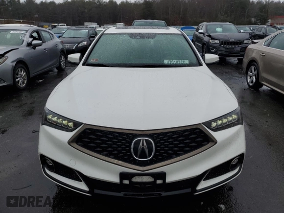 2018 Acura TLX w/A-SPEC Pkg with VIN 19UUB3F62JA003634, listed as a Copart auction lot 47019765 with 141,965 mi miles and Salvage Title. Bid and sale history available at carsss.com. Image 5.
