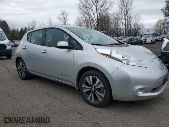 2016 Nissan LEAF SL with VIN 1N4BZ0CP0GC302989, listed as a Copart auction lot 48549535 with 50,757 mi miles and Clean Title. Bid and sale history available at carsss.com. Image 4.