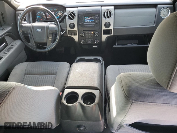 2013 Ford F-150 XL with VIN 1FTFW1EF5DKD44333, listed as a Copart auction lot 56946465 with 160,554 mi miles and Salvage title. Bid and sale history available at DreamBid. Image 8.