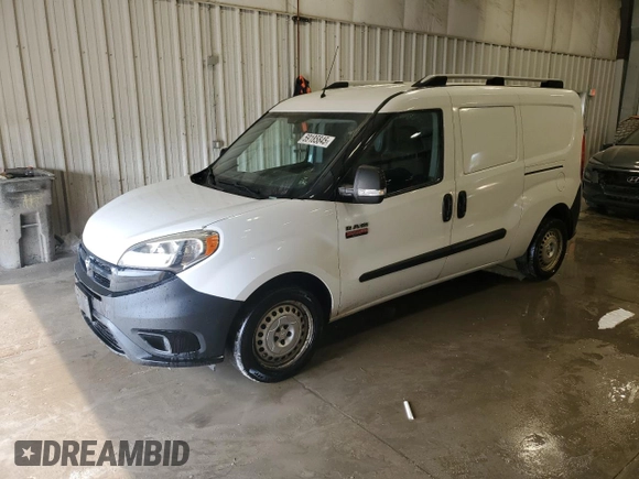 2017 Ram ProMaster City Cargo Tradesman z VIN ZFBERFAB6H6D39181, wystawiony jako Copart lot #59185845 z przebiegiem 152 780 mil mil oraz Nie do naprawy • Non repairable. Historia ofert i sprzedaży dostępna na DreamBid. Obrazek 1.
