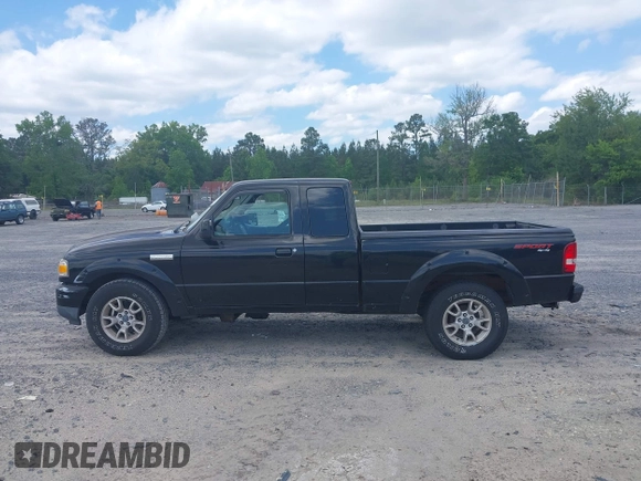 2009 Ford Ranger XLT with VIN 1FTZR45E69PA51323, listed as a IAAI auction lot 42145063 with 190,131 mi miles. Bid and sale history available at carsss.com. Image 14.