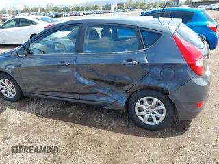 2012 Hyundai Accent GS with VIN KMHCT5AE9CU046673, listed as a IAAI auction lot 41916784 with 110,782 mi miles. Bid and sale history available at carsss.com. Image 6.
