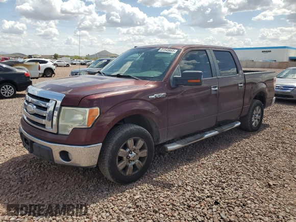 2009 Ford F-150 XL with VIN 1FTPW12V99FB47049, listed as a Copart auction lot 51545665 with 150,941 mi miles and Clean Title. Bid and sale history available at carsss.com. Image 1.