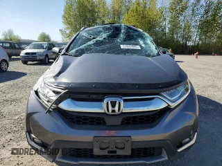 2019 Honda CR-V Touring with VIN JHLRW2H95KX022822, listed as a Copart auction lot 53822095 with 98,134 mi miles and Salvage Title. Bid and sale history available at DreamBid. Image 5.