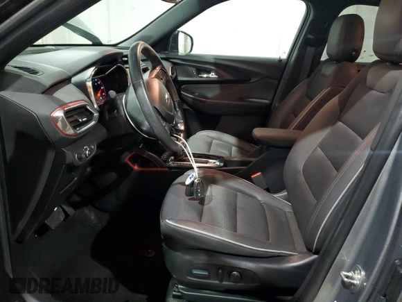 2023 Chevrolet TrailBlazer RS with VIN KL79MUSL1PB049455, listed as a Copart auction lot 42161795 with 16,473 mi miles and Salvage Title. Bid and sale history available at DreamBid. Image 7.