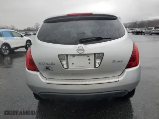 2006 Nissan Murano S with VIN JN8AZ08W96W537849, listed as a Copart auction lot 83966344 with 168,028 mi miles and Salvage Title. Bid and sale history available at carsss.com. Image 6.