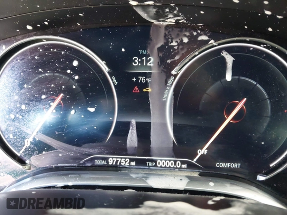 2019 BMW 7 Series 740i with VIN WBA7E2C58KB218419, listed as a IAAI auction lot 41831080 with 97,752 mi miles and . Bid and sale history available at DreamBid. Image 7.