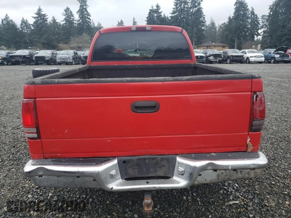 2000 Dodge Dakota Sport with VIN 1B7GG2AN8YS666541, listed as a Copart auction lot 86845794 with 232,639 mi miles and Salvage Title. Bid and sale history available at carsss.com. Image 6.