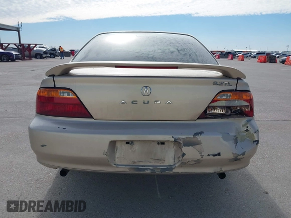 2000 Acura TL with VIN 19UUA5664YA052956, listed as a IAAI auction lot 41614847 with 225,861 mi miles. Bid and sale history available at carsss.com. Image 16.