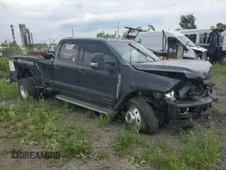 2023 Ford F-450 XL with VIN 1FT8W4DT0PEC74843, listed as a Copart auction lot 56760584 with 91,397 mi miles and Non Repairable. Bid and sale history available at carsss.com. Image 4.
